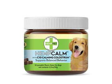 HEMPCALM with CBD + C10 Calming Complex™ (30 chews/jar)