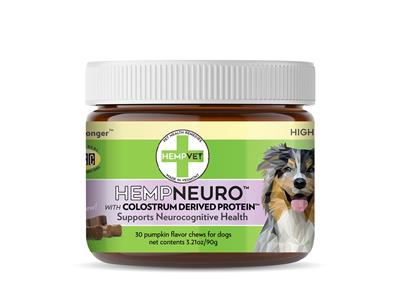 HEMPNEURO with CBD + Colostrum Derived Protein™ (30 chews/jar)