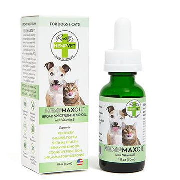 HEMPMAXOIL™ with 125mg CBD + Vitamin E, 1 fl. oz. Bottles