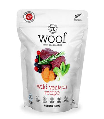 WOOF WILD VENISON Freeze Dried Dog Food 1.76oz