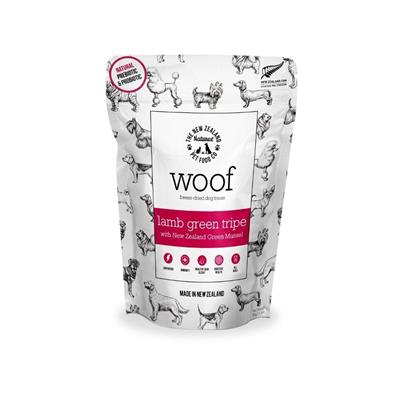 WOOF LAMB TRIPE TREAT Freeze Dried Dog Treats 1.76oz