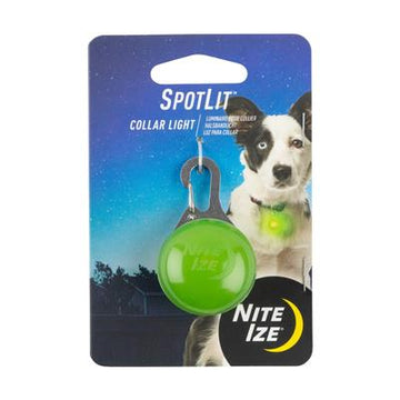 Nite Ize SpotLit Collar Light Lime Plastic