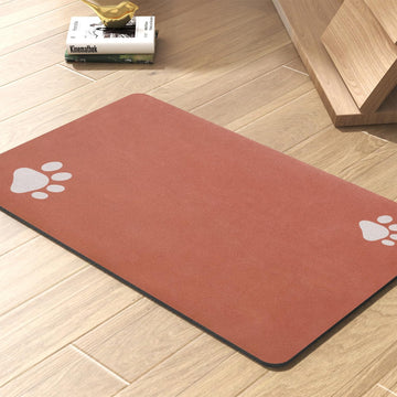 Mat-Absorbent Dog Mat for Food