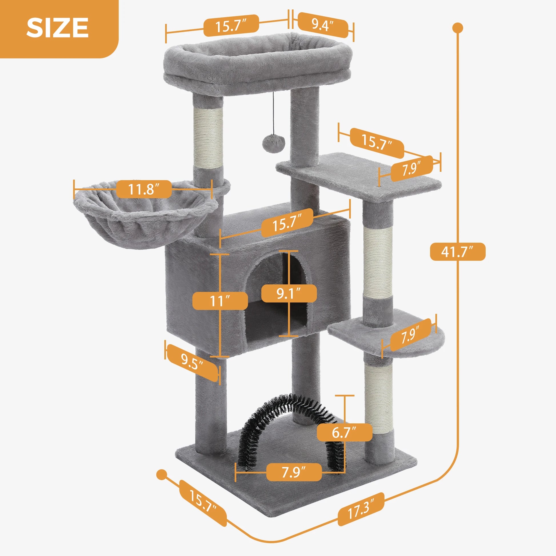 Indoor Cat Tree Tower House