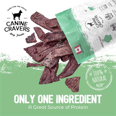 Premium Beef Fillets - Canine Cravers Dog Treats, 5.3oz. Bag