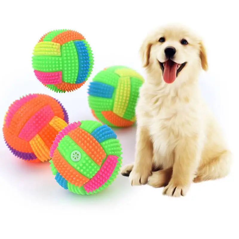 LED Glowing Elastic Dog Toy