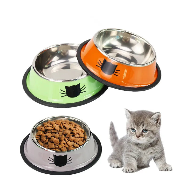 Non-Slip Stainless Steel Pet Bowl