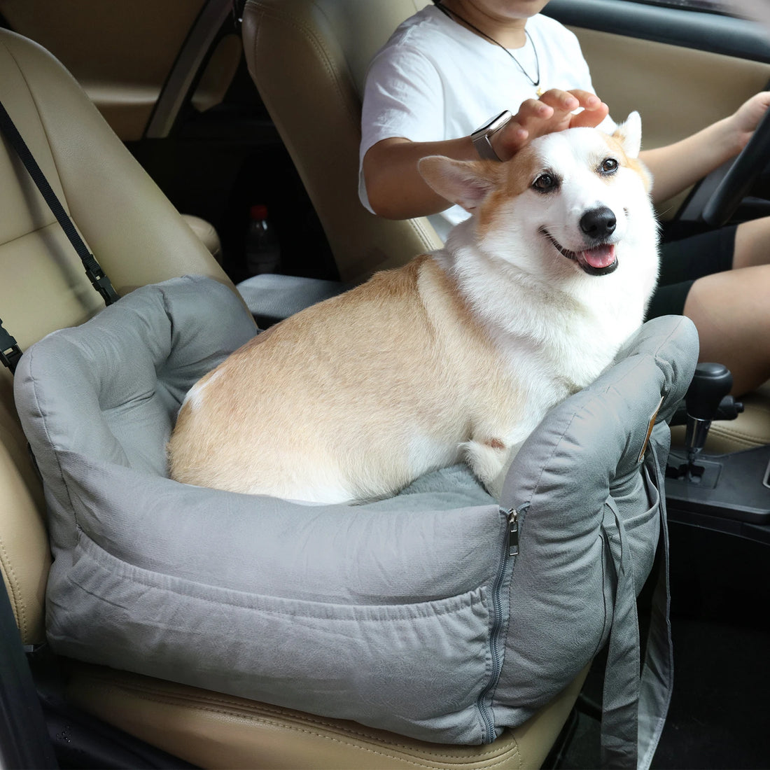 Portable 3-in-1 Pet Car Seat Carrier