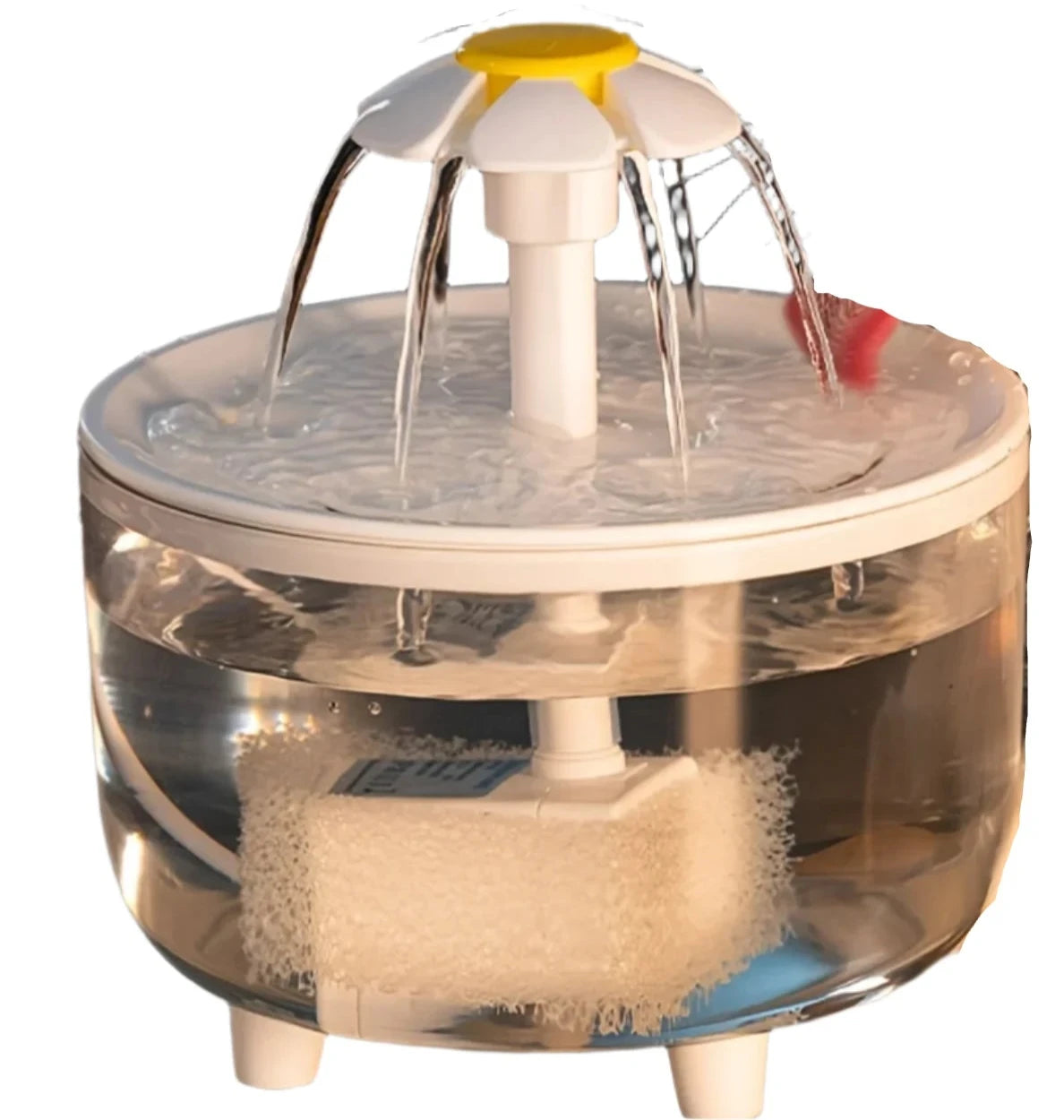 Transparent Pet Water Fountain