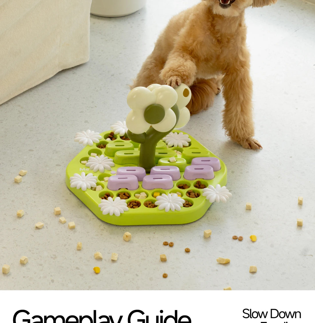 Mewoofun Puzzle Slow Feeder Bowl