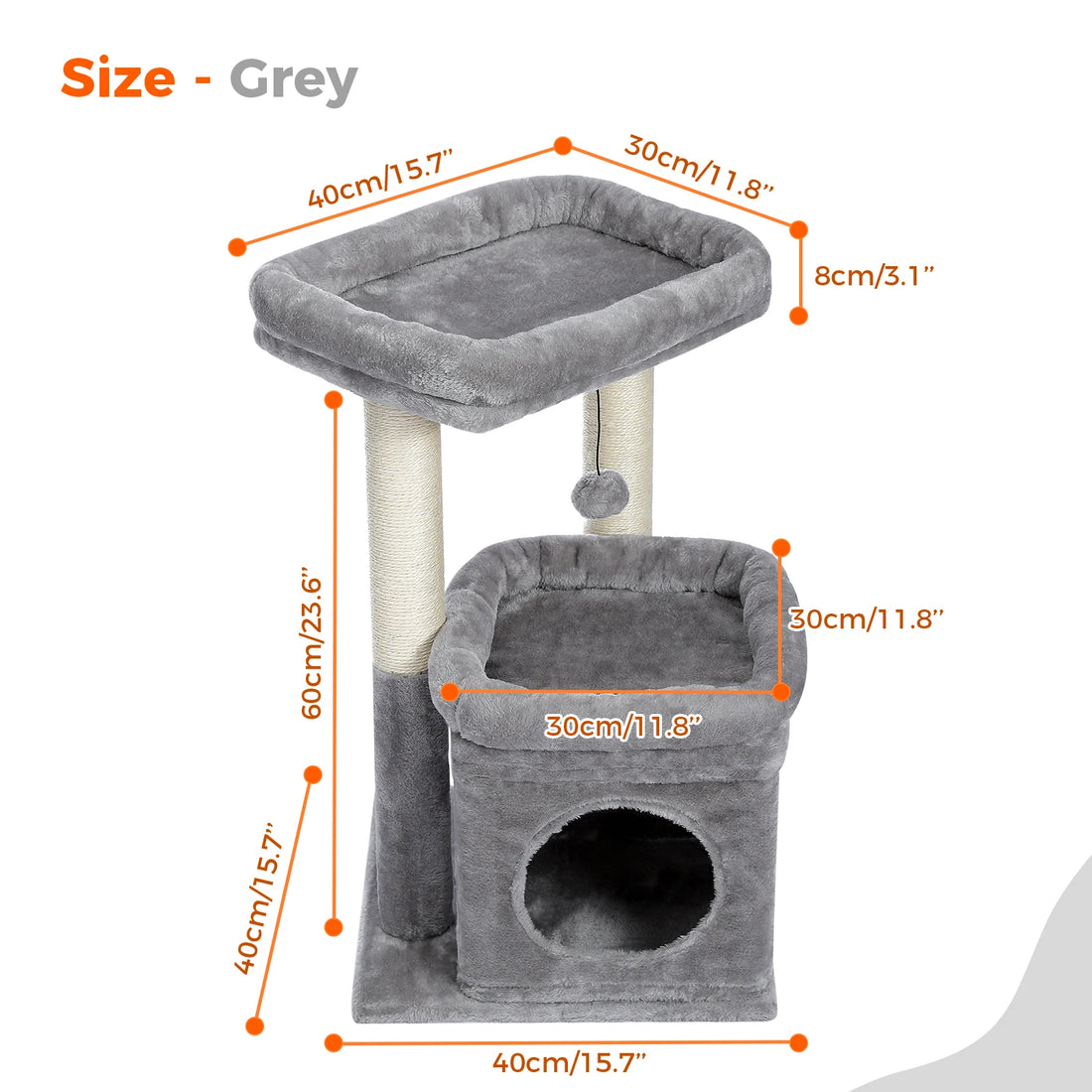 Cat Tree Tower for Indoor Cats