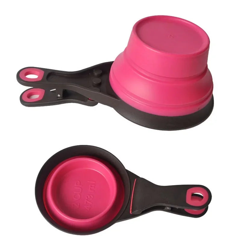 Silicone Folding Pet Bowl and Scoop