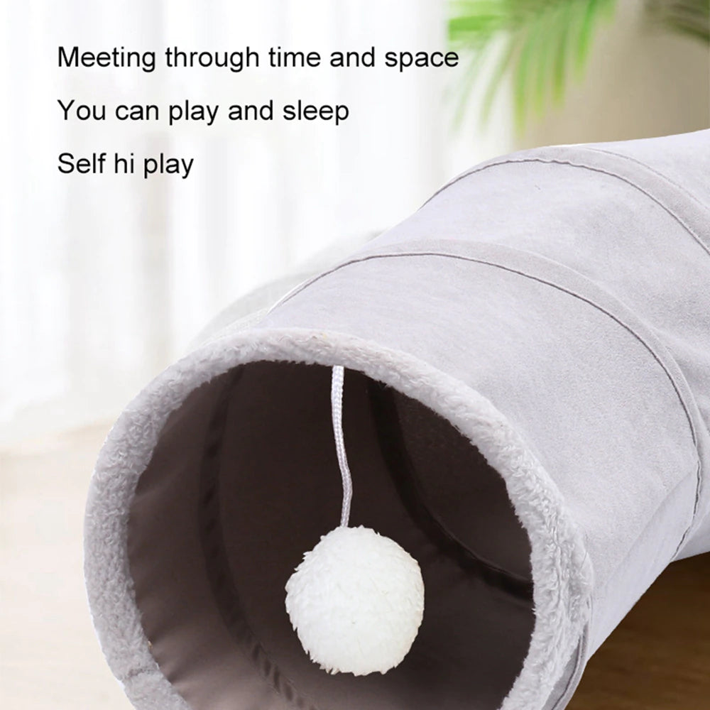 Collapsible Indoor Cat Tunnel